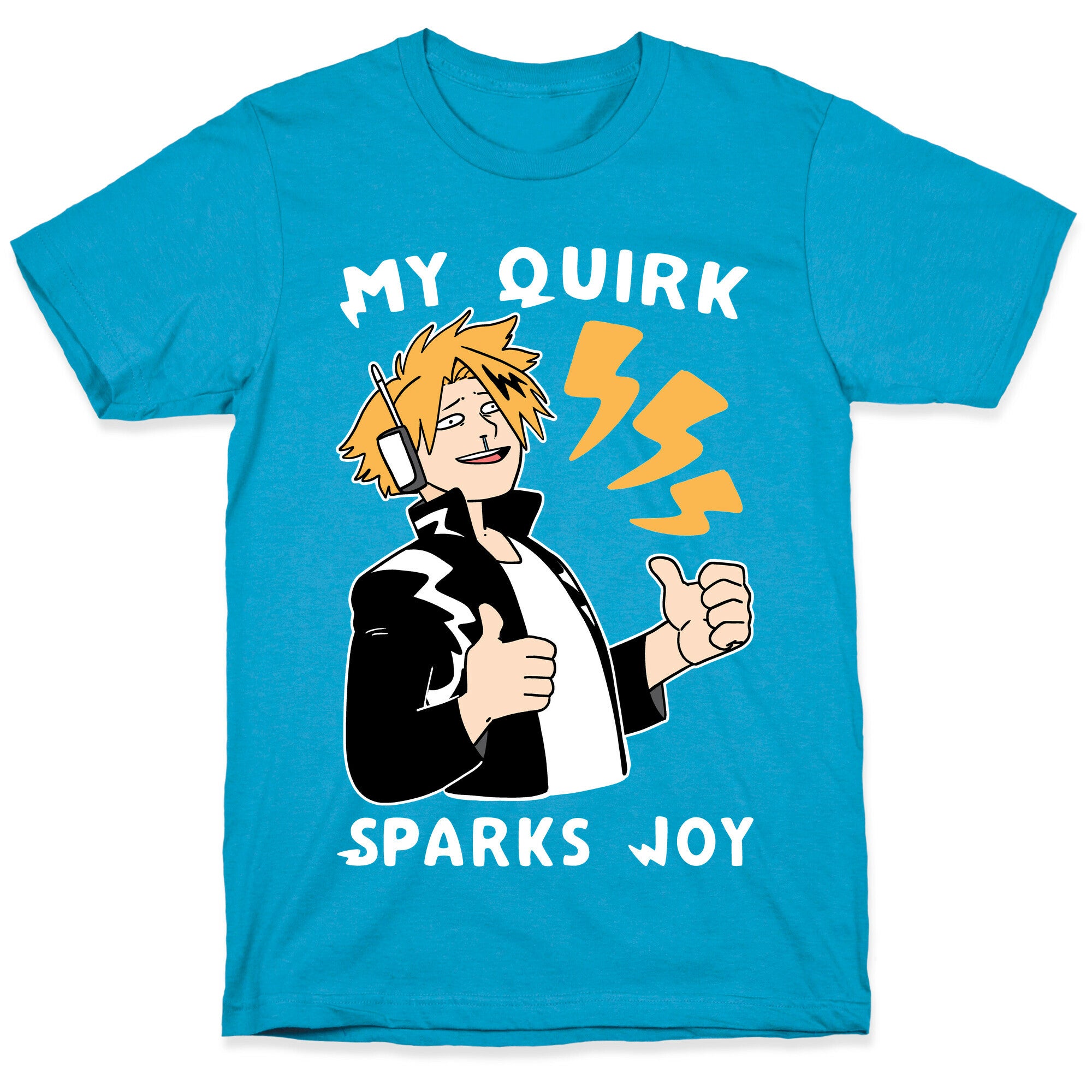 My Quirk Sparks Joy Unisex Triblend Tee